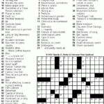Universal Crossword Puzzles For Today How To Do This