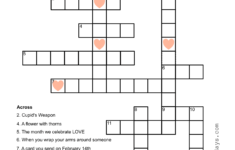 Valentine Crossword Puzzle