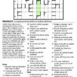 Wall Street Journal Crossword Puzzle Printable Printable Crossword