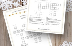 5 How The Grinch Stole Christmas Crossword Puzzles Free - Once within How The Grinch Stole Christmas Crossword Puzzles Answers