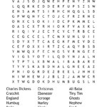 A Christmas Carol Crossword   Wordmint With Christmas Carol By Charles Dickens Crossword Puzzles