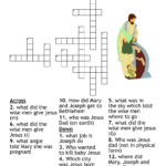 Advent/Christmas Crossword   Wordmint Inside Religious Christmas Crossword Puzzles