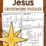 Christmas Birth Of Jesus Crossword Puzzles   Mamas Learning Corner Intended For Bible Christmas Crossword Puzzles