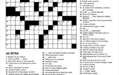 Christmas Crossword Puzzle 2018 - Karen Kavett intended for Printable Christmas Crossword Puzzles For Adults with Answers