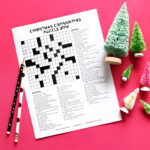 Christmas Crossword Puzzle 2018   Karen Kavett Regarding Christmas Decorations Crossword Puzzles Answers