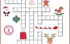 Christmas Crossword Puzzle Printable - Thrifty Momma'S Tips pertaining to Christmas Around the World Crossword Puzzles