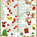 Christmas Fun   Crossword   Esl Worksheetmada 1 In Fun Christmas Crossword Puzzles