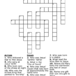 Christmas Luke 2:1 18 Crossword   Wordmint Throughout Christmas Crossword Puzzles 2