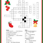 Christmas Song Scramble   10 Free Pdf Printables | Printablee With Christmas Carols Crossword Puzzles Printable