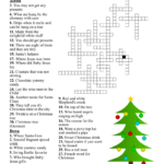 Christmas Songs Crossword   Wordmint Throughout Sing A Song Of Christmas Crossword Puzzles