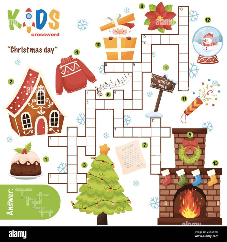 Christmas Fun Crossword Puzzles