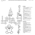 Naughty Or Nice Crossword Puzzle • Beeloo Printable Crafts And Intended For Christmas Joy Crossword Puzzles