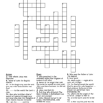 The Christmas Story Crossword   Wordmint Throughout Christmas Story Crossword Puzzles Answers