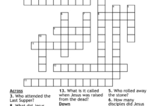 Easter Story Crossword - Wordmint for Easter Entree Crossword Puzzles Clue