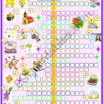 Easter:crossword Puzzle   Esl Worksheetspied D Aignel With Regard To Easter Crossword Puzzles Printable Worksheets