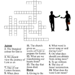 Liturgy And Mass Crossword   Wordmint Pertaining To Easter Liturgy Crossword Puzzles Clue