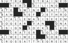 Rex Parker Does The Nyt Crossword Puzzle: Roman Guardian Spirit with Goddess Who Gave Easter Its Name Crossword Puzzles Clue