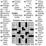 0919 Crossword | Crosswords | Cecildaily Within Star Diversions Crossword