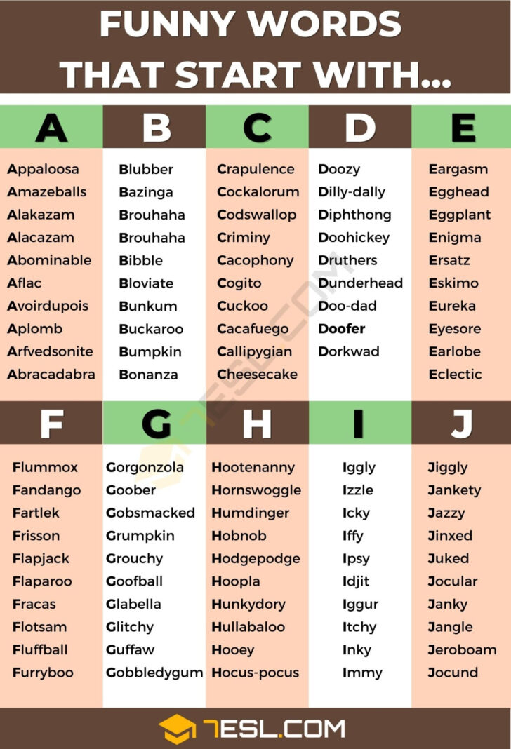 Wacky Words