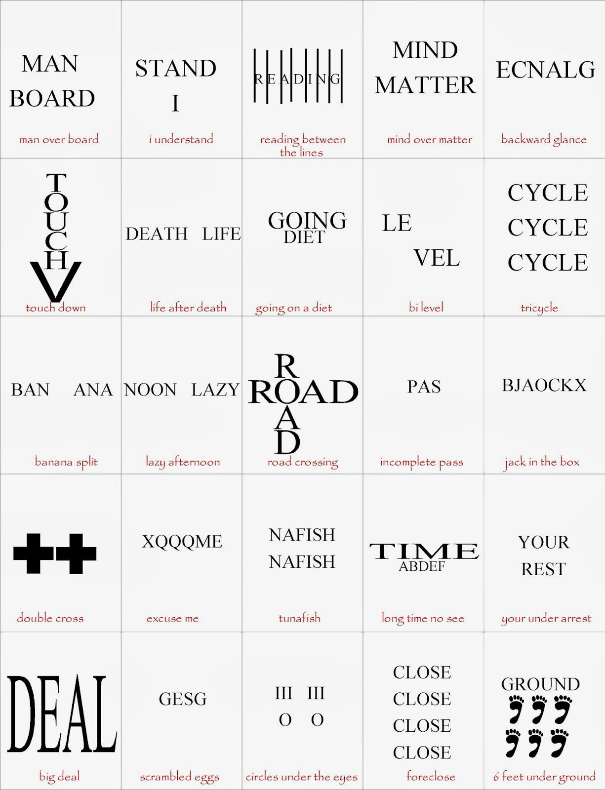 11 Rebus Puzzles Ideas In 2025 | Rebus Puzzles, Brain Teasers throughout Free Printable Whatzit Puzzles With Answers