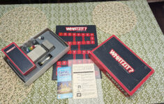 1987 Whatzit Board Game, A Game Of Fractured Phrases, Word, Strategy pertaining to Whatzit Cards Printable