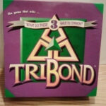 1992 Tribond Board Game Complete With Instructions. Ex Throughout Tribond Questions And Answers January