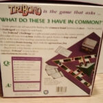 1992 Tribond Board Game Complete With Instructions. Ex With Tribond Questions And Answers January