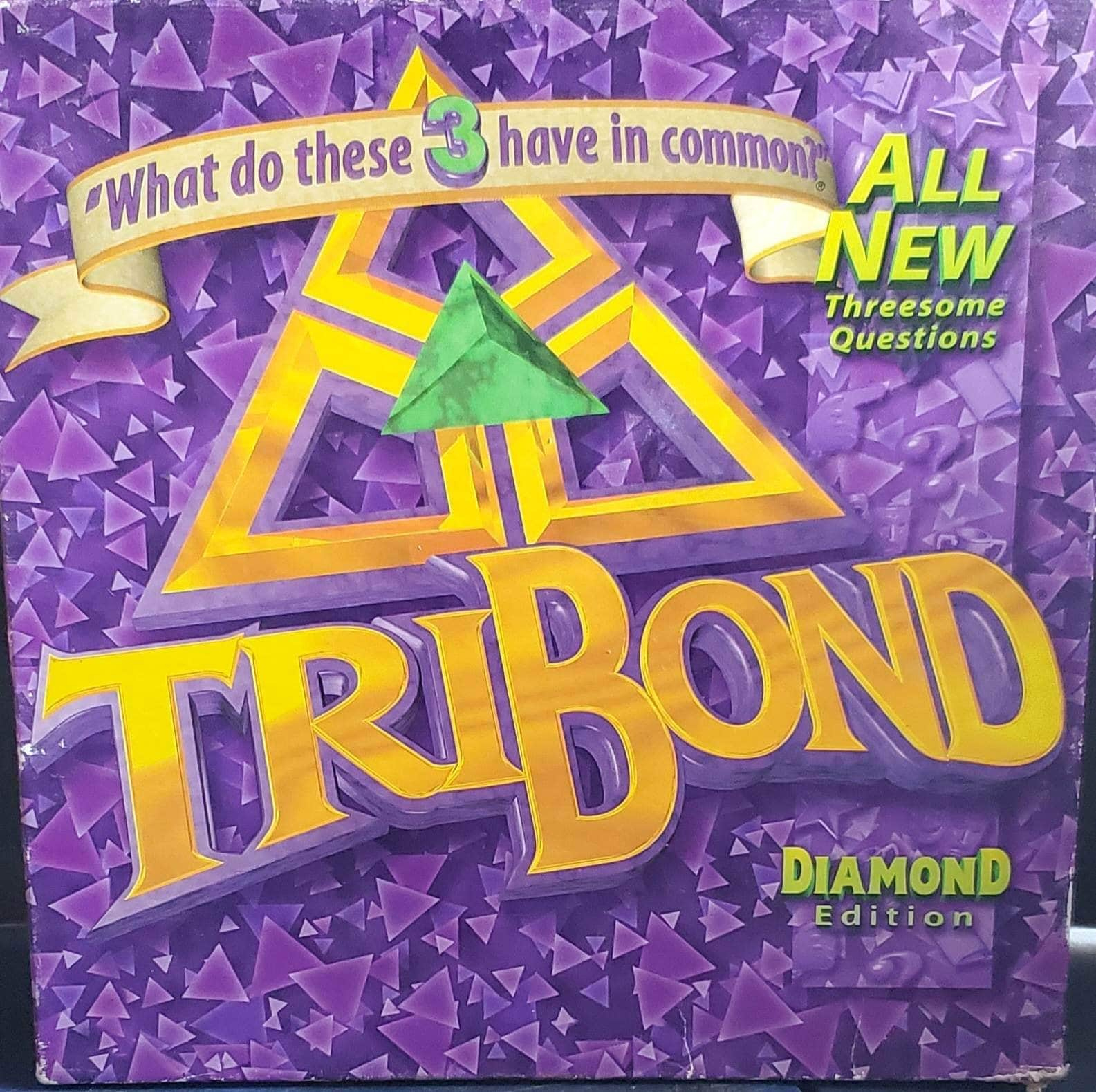 1998 / Tribond / Board Game / Diamond Edition / All New Threesome inside Zodiac Tribond