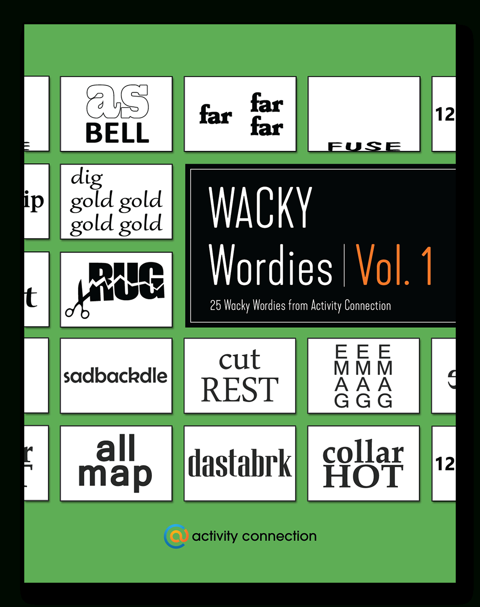 25 Wacky Wordies Vol. 1 - Activity Connection inside Wackier Wordies