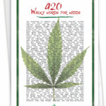 420 Wacky Words: Funny Birthday Greeting Card Regarding Wacky Wordies Easter
