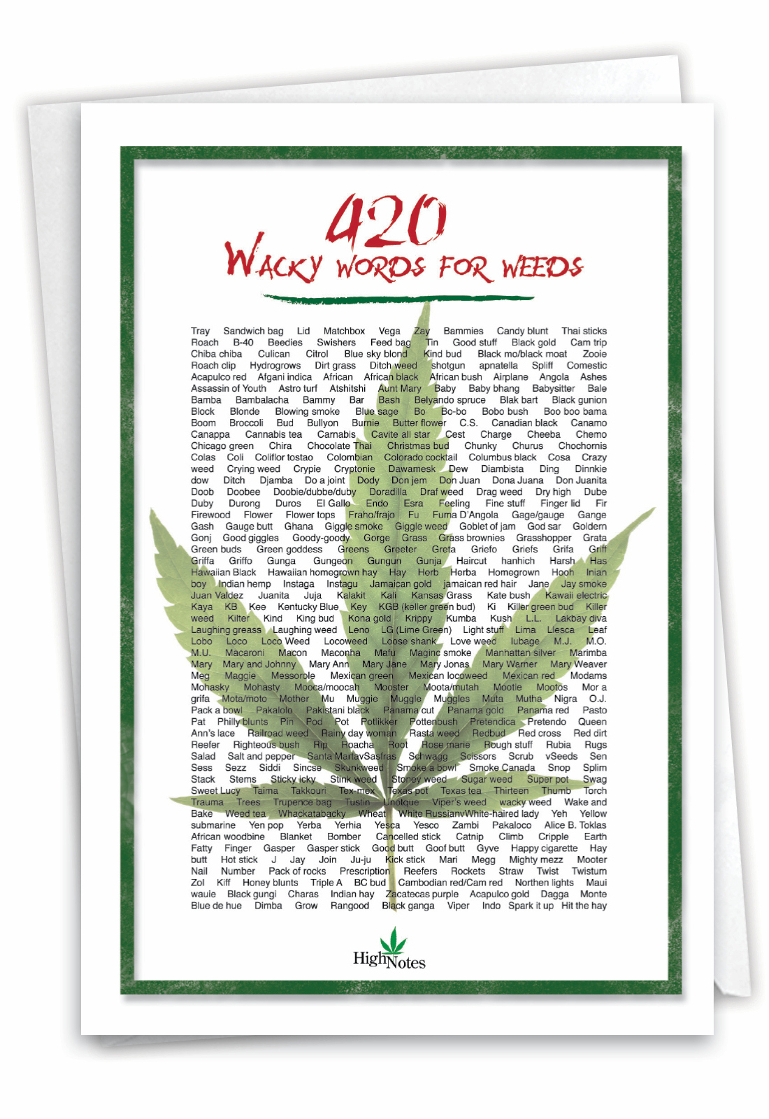 420 Wacky Words: Funny Birthday Greeting Card regarding Wacky Wordies Easter