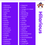 450+ Funny Words List, Meaning, Pdf Regarding Wacky Words