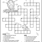 46 Crossword Puzzles For Kids   Tree Valley Academy For Daily Printable Crosswords 7