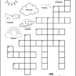 6 Letters Kids Crossword Puzzles Printable Crossword For Friends 4 For Free Frank Longo Crossword Puzzles To Print