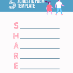 7 Kindness Acrostic Poem Printable Templates That'Re Free And Regarding Printable Acrostics