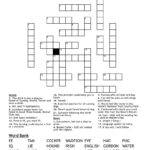 A Bsolutely Clueless X Word Puzzle Crossword   Wordmint Throughout Free Printable Clueless Crosswords