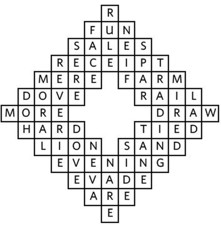 Crossword By Jacqueline E Mathews