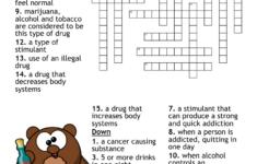 Addiction &amp; Recovery Crossword - Wordmint regarding Addiction Crossword Puzzles With Answer Keys