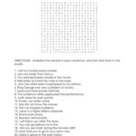 Adverbs, 6Th Grade English Worksheets, 5Th Grade Grammar In Wacky Wordies Answer All Underlined World