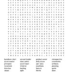 Agile Word Scramble Worksheet   Wordmint Throughout Lexicon Puzzle Printable