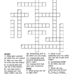 Anger Management Crossword   Wordmint Intended For Anger Management Crosswords