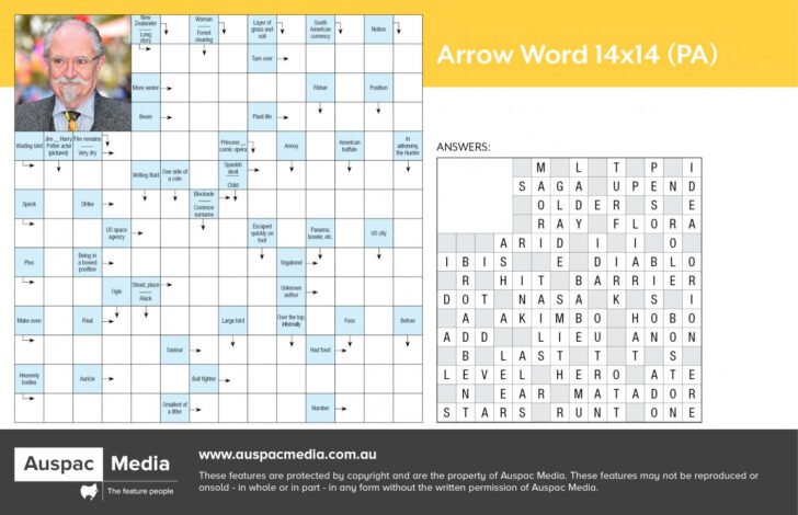 Free Arrow Word Puzzles Printable Free Arrow Word Puzzles Printable