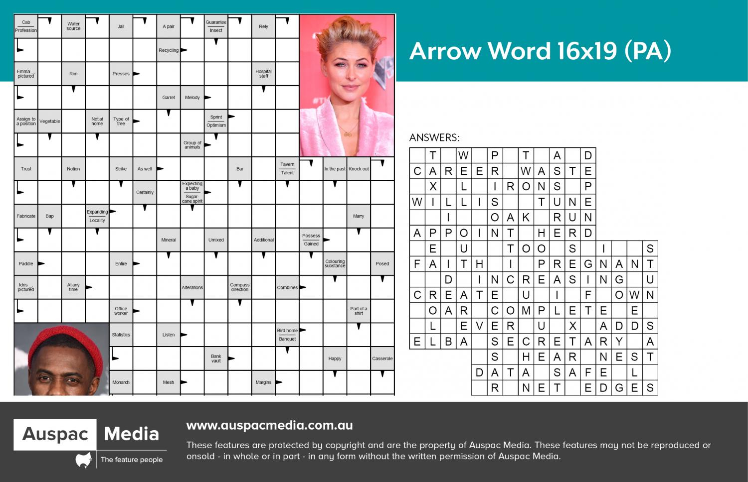 Arrow Word 16X19 (Pa) with regard to Arrow Word Printable