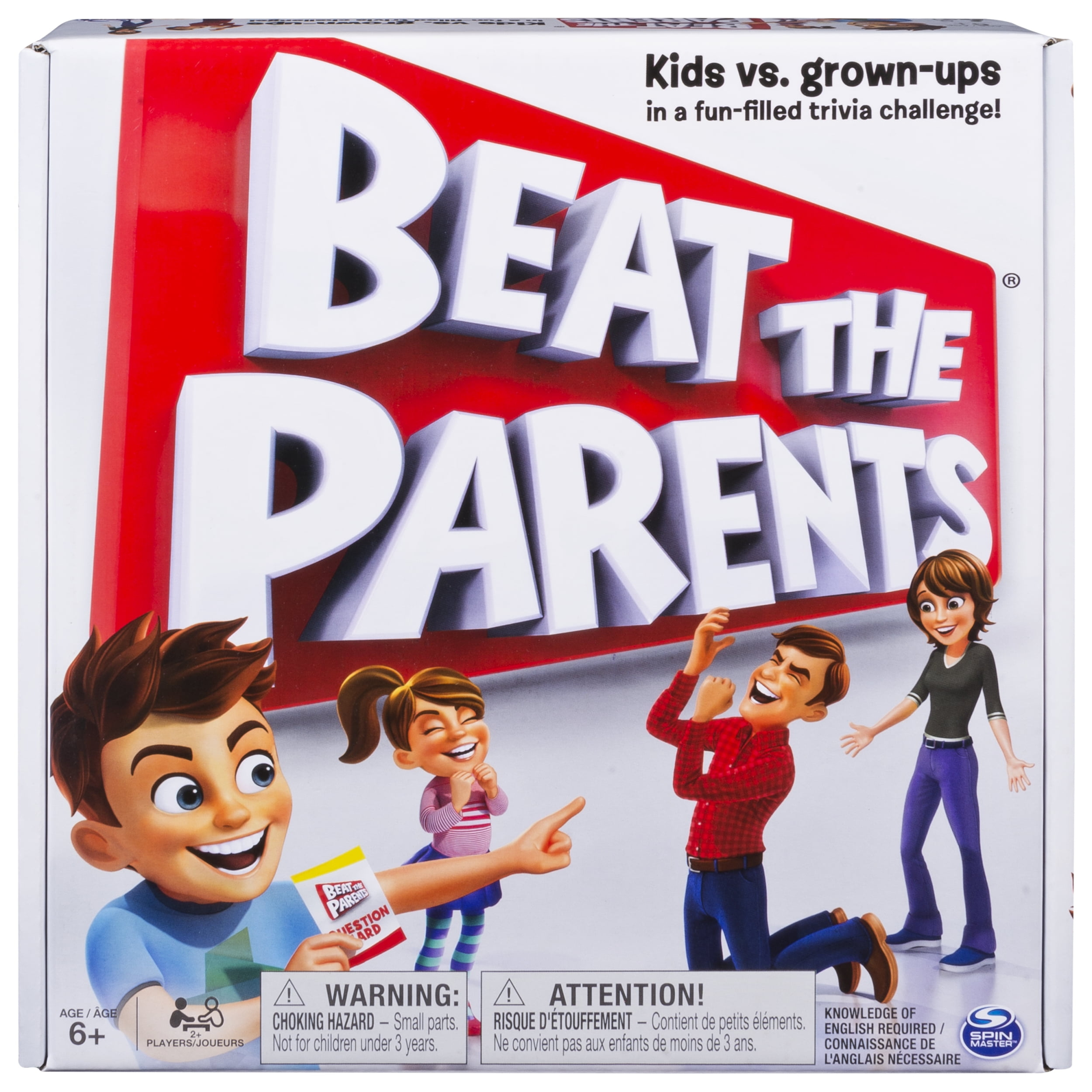 Beat The Parents, Family Board Game Of Kids Vs. Parents With Wacky in Family Wacky Wordies Game For Money