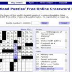 Boatload Crossword Throughout Free Boatload Crossword Puzzles 40,000 Words