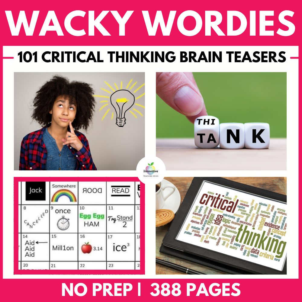 Boost Critical Thinking With 101 Wacky Wordies Puzzles regarding How To Learn Wacky Wordies Answers