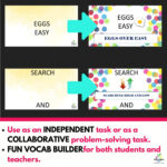 Boost Critical Thinking With 101 Wacky Wordies Puzzles Regarding Wordies Puzzles With Answers Eggs Over Easy