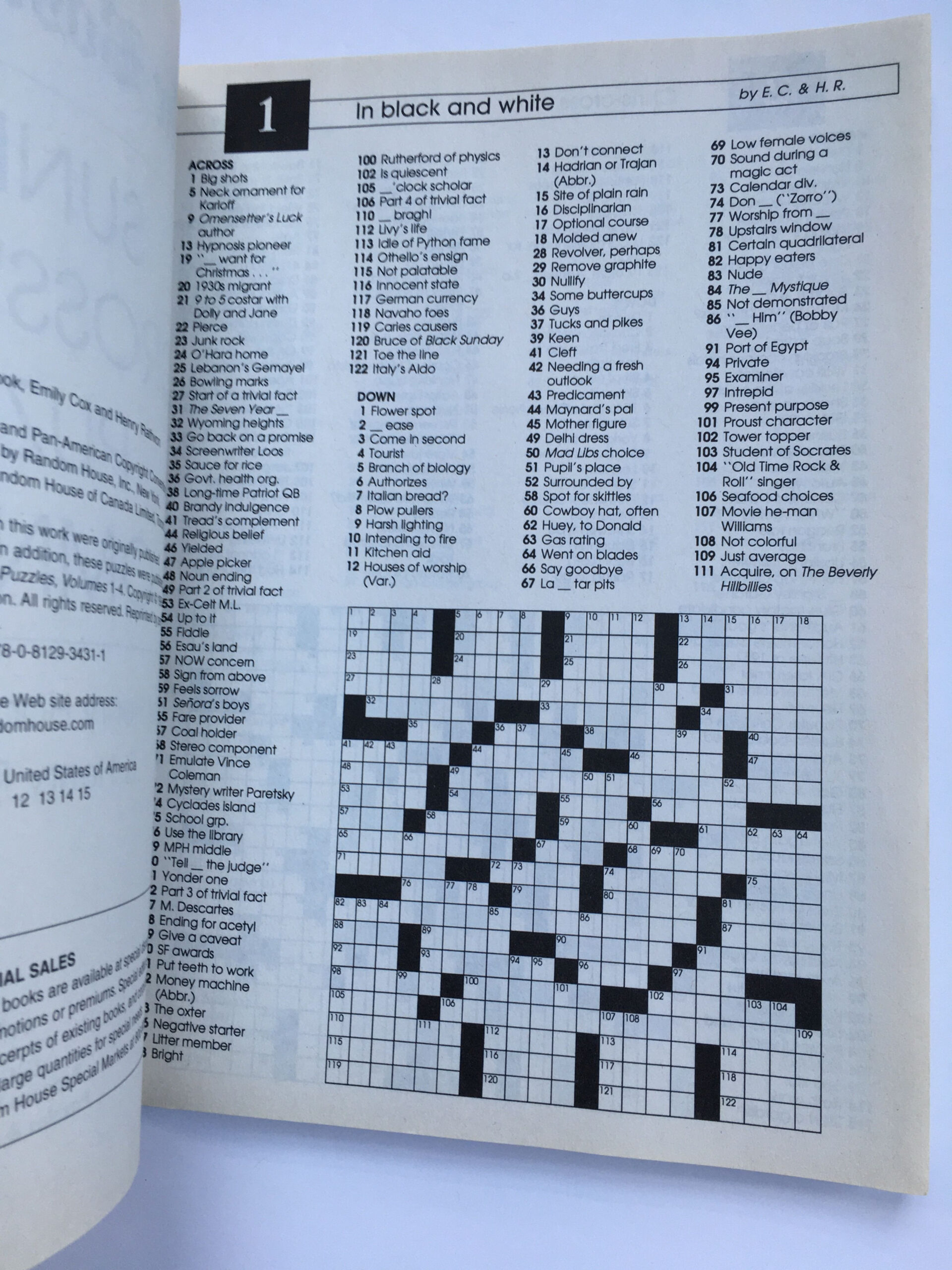 Boston Globe Sunday Crossword Omnibus, Volume 1 (Boston Globe) intended for Boston Globe Sunday Crossword Printable