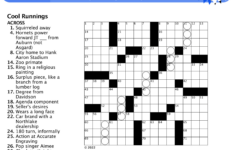 Charlotte Ledger Crosswords - The Charlotte Ledger inside Arrow Crosswords Printable Free Easy