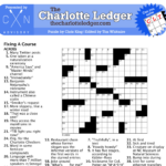 Charlotte Ledger Crosswords   The Charlotte Ledger With Star Ledger Crossword Puzzle Today